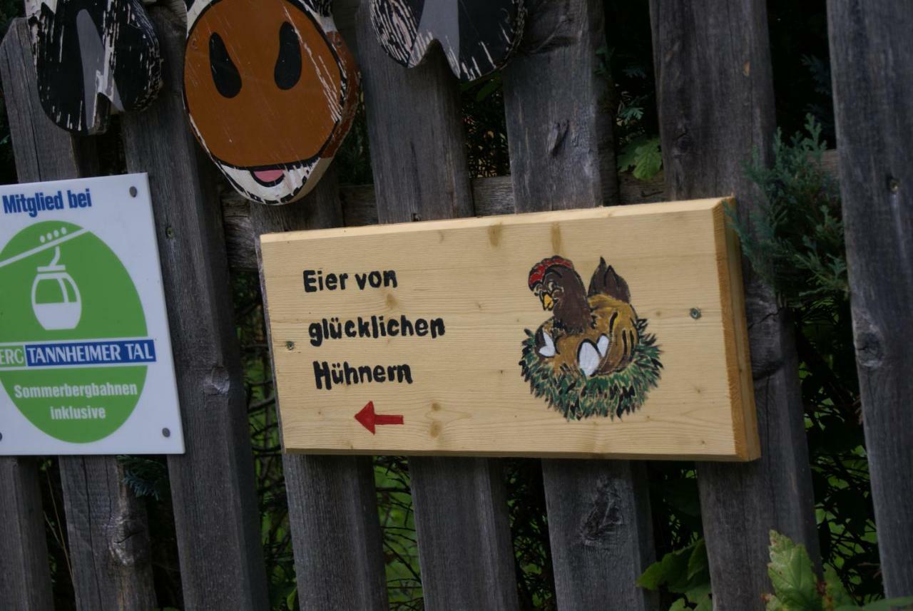 Bauernhof Waldesruh Tannheim Exterior foto